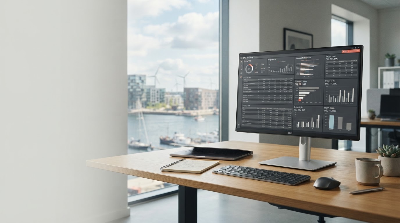 Fyr Vinstlund dashboard med realtidsdata til AI-drevet investeringsanalyse